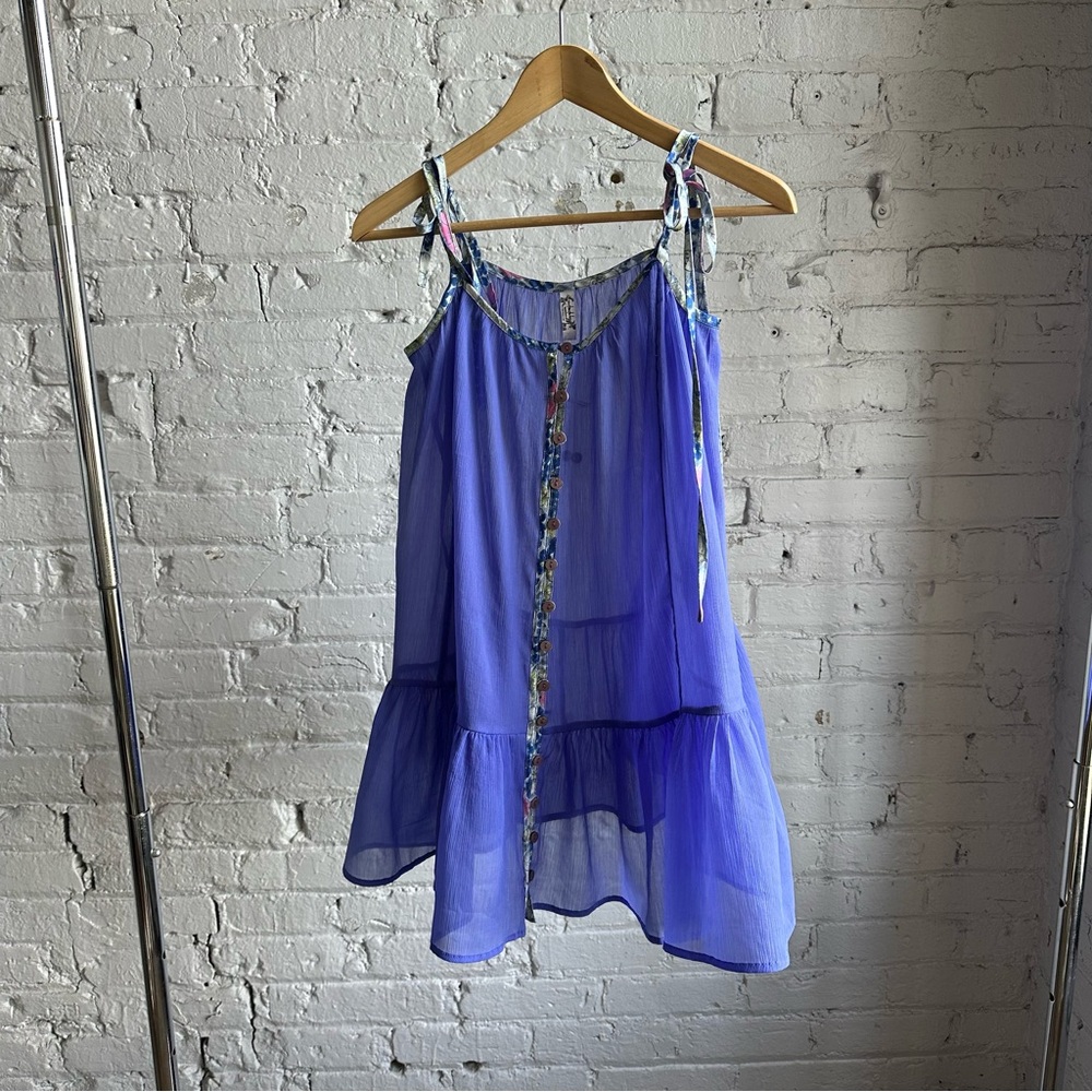 Free People Sheer Slip Dress NWOT